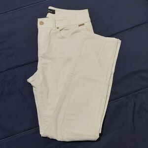 Ivanka Trump white jeans, size 4